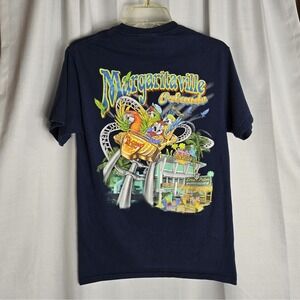 Small blue Margaritaville Orlando tshirt Parrot Roller Coaster